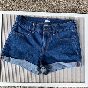 Old Navy Dark Wash Jean Shorts